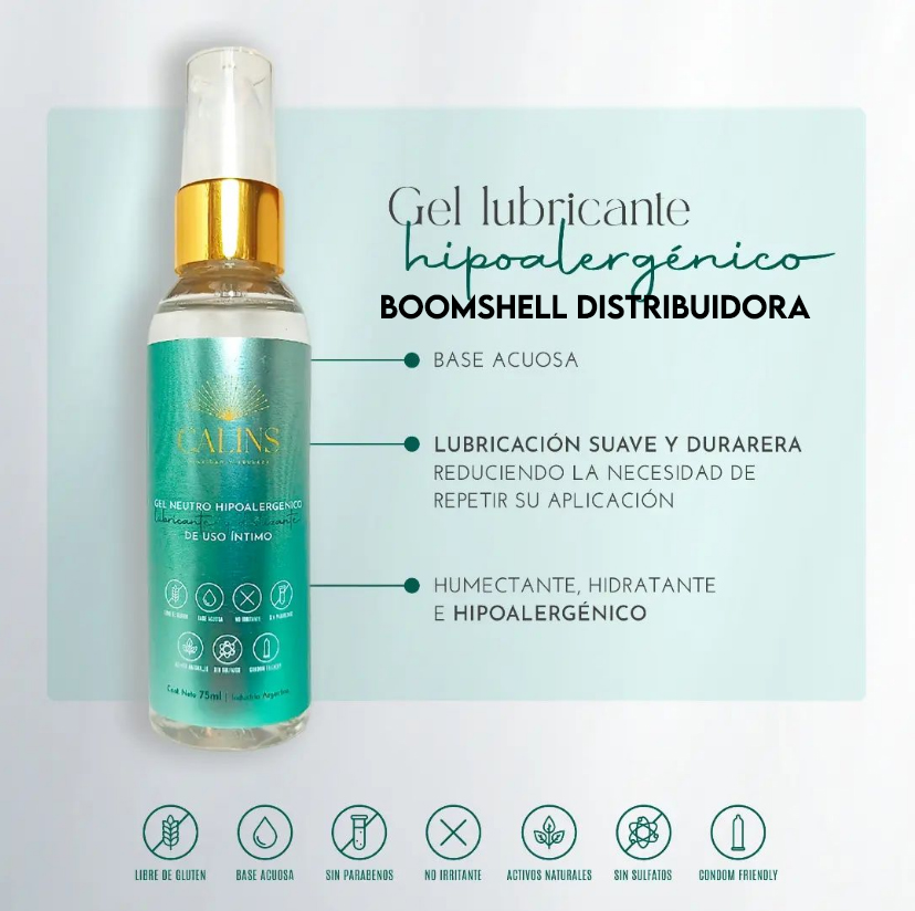 Gel Íntimo Neutro Hipoalergénico Calins 75 ml - Imagen 2