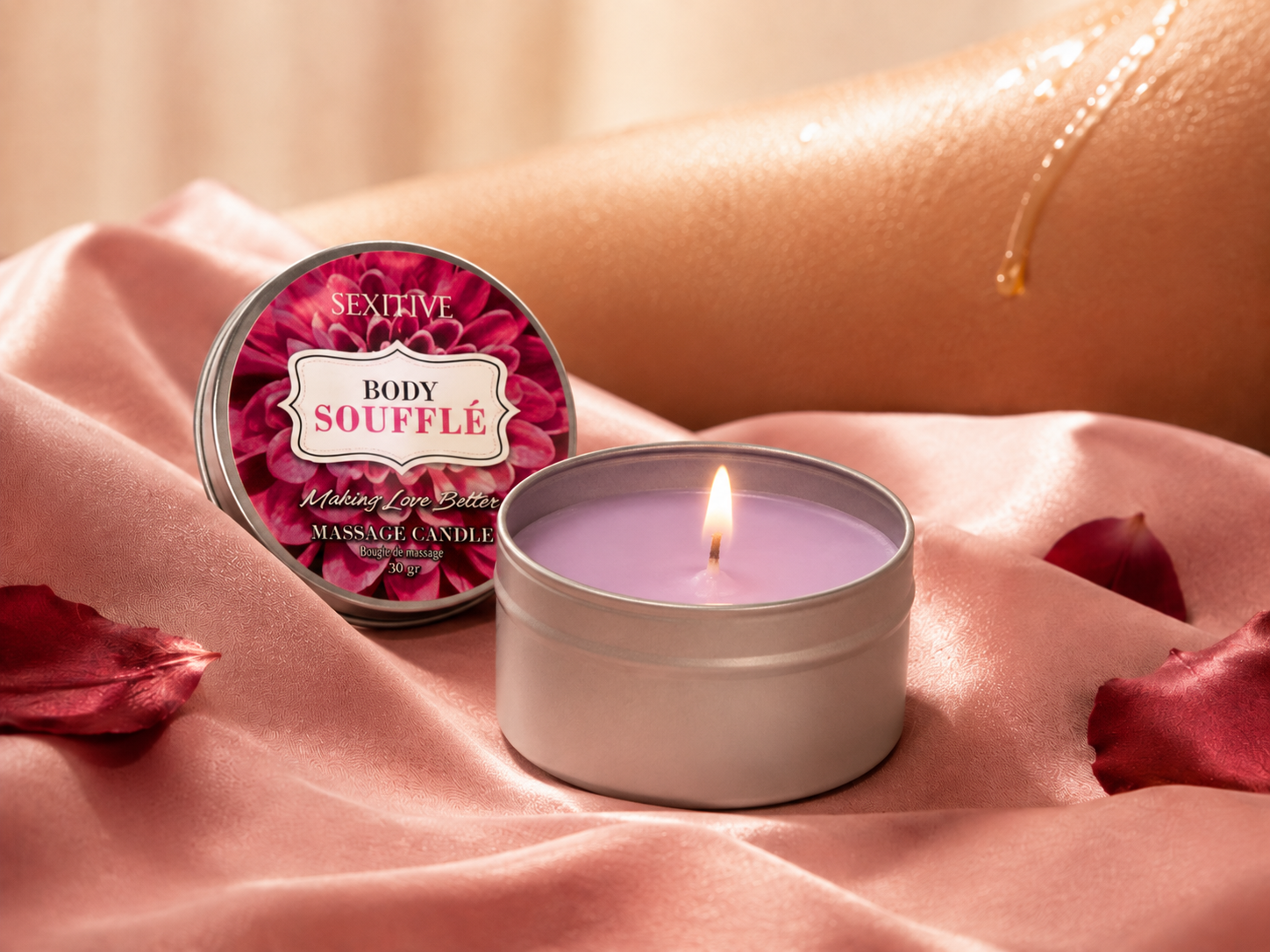 Velas para masaje de Maitenlo